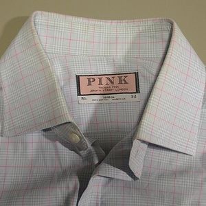 Thomas pink 151/2-34 French cuffs